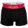 LACOSTE Herren Boxershorts, 5er Pack - Trunks, Casual, Cotton Stretch, Logobund Schwarz/Pastell M