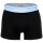 LACOSTE Mens Boxer Shorts, 3-pack - Trunks, Casual, Cotton Stretch, Logo waistband Black/Blue/Grey S (Small)