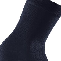 Rohner Basic Unisex Socken, 6er Pack - Soft Touch, Kurzsocken, Viskose-Mix Blau 35-38