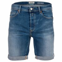 REPLAY Herren Jeansshorts - Super Stretch Denim, Tapered Fit Blau 30W