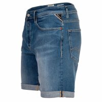 REPLAY Herren Jeansshorts - Super Stretch Denim, Tapered Fit Blau 30W