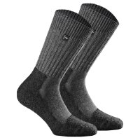 Rohner Advanced Socks Unisex Trekking-Socken, 2er Pack - Original, Schurwoll-Mix Anthrazit 39-41