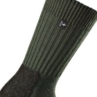 Rohner Advanced Socks unisex trekking socks, 2 pack - Original, virgin wool mix Green 42-44 (7.5-9 UK)