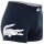 LACOSTE Herren Boxershorts, 3er Pack - Trunks, Big Croc Print, Cotton Stretch Dunkelblau/Grau XL