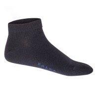 FALKE Kinder Sneakersocken, 6er Pack - Happy, Kurzsocken, einfarbig Schwarz 23-26