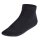 FALKE Kinder Sneakersocken, 6er Pack - Happy, Kurzsocken, einfarbig Schwarz 23-26