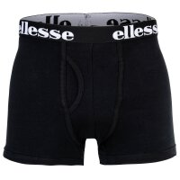 ellesse Jungen Boxershorts, 12er Pack - BARLITA, Unterhose, Baumwollmischung Schwarz 152/158