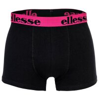 ellesse Jungen Boxershorts, 5er Pack - EMARIO, Unterhose, Baumwollmischung Schwarz/Gelb/Blau/Rot 158/164