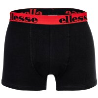 ellesse Jungen Boxershorts, 5er Pack - EMARIO, Unterhose, Baumwollmischung Schwarz/Gelb/Blau/Rot 158/164