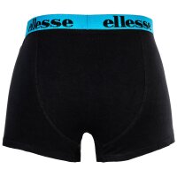 ellesse Jungen Boxershorts, 5er Pack - EMARIO, Unterhose, Baumwollmischung Schwarz/Gelb/Blau/Rot 158/164