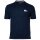 LACOSTE Mens T-shirt - loungewear, round neck, logo, cotton, single-coloured Dark blue S (Small)