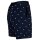 LACOSTE Herren Sweatshorts - Allover Print, Loungewear, Pyjamashorts, Baumwoll-Stretch Blau S
