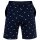 LACOSTE Herren Sweatshorts - Allover Print, Loungewear, Pyjamashorts, Baumwoll-Stretch Blau S