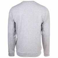 LACOSTE Mens Sweatshirt - Logo Print, loungewear, round neck, cotton blend Grey S (Small)