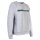 LACOSTE Womens Sweatshirt - Loungewear, Heritage Logo, oversize, Cotton Grey XL (X-Large)
