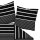 Janine bedding set, 2-piece – J.D., maco satin, cotton mercerised, silk finish, striped Nougat/Black 155x220cm
