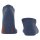 FALKE Unisex Sneakersocken 2er Pack - Keep Warm, Kurzsocken, einfarbig Blau 44-45