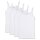 Sanetta Girls Undershirt, Pack of 4 - Shirt without Arms, Top White 140