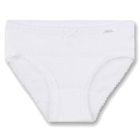 Sanetta Mädchen 6er Pack Jazzpants - Slip, Unterhose Weiß 116