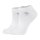 JOOP! womens sneaker socks, 2-pack - Daily Glam Organic GOTS Sneaker, cotton blend, plain White 35-38 (UK 3-5,5)