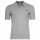 U.S. POLO ASSN. Herren Poloshirt - Piquet, Logo-Stickerei, Cotton Stretch Graumelange S