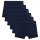 Sanetta Boys Short Pack of 6 - Pant, Underpants, Organic Cotton Blue 128