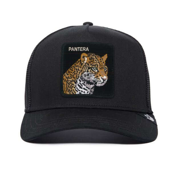GOORIN BROS. Unisex Trucker Cap Special - Kappe, Front Patch, One Size Pantera Black