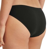 CALIDA Damen Slip - Essential Cotton, Low Cut, Jersey, einfarbig Schwarz XS (36/38)