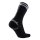 UYN Unisex Socken - Everyday Crew Socks, Logo, einfarbig Schwarz/Weiß 35-38