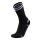UYN Unisex Socks - Everyday Crew Socks, Logo, solid colour Black/White 35-38 (2.5-5 UK)