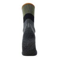 UYN men trekking socks -Trekking One Cool Socks, hiking socks, logo Grey/Green 35-38
