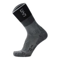 UYN men trekking socks -Trekking One Cool Socks, hiking socks, logo Grey/Black 45-47