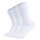 CAMP DAVID Herren Socken, 3er Pack - Action-Mesh Socks 3P, Logo, Baumwoll-Mix Weiß 39-42