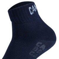 CAMP DAVID mens quarter socks, 3-pack - Action-Mesh Cotton Quarter 3P, logo Blue 39-42 (6-8 UK)