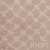 JOOP! Handtuch Classic Cornflower Frottierkollektion - Walkfrottier Rosa (Nude) 50x100cm
