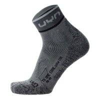UYN men trekking sneaker socks - Trekking One Cool Low Cut Socks, hiking socks, logo. Grey 39-41
