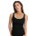 CALIDA Damen Tank Top - Essential Cotton, Unterhemd, Top, Jersey, einfarbig Schwarz XS (36/38)