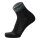 UYN Damen Trekking-Sneakersocken - Trekking One Cool Low Cut Socks, Wandersocken, Logo Schwarz/Grau 35-36