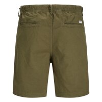 JACK&JONES Herren Bermudashorts, 2er Pack - JPSTJAIDEN CAMPAIGN HYBRID BONDI 2PK, kurze Hosen, einfarbig Schwarz/Grün S