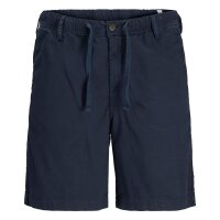 JACK&JONES Herren Bermudashorts, 2er Pack - JPSTJAIDEN CAMPAIGN HYBRID BONDI 2PK, kurze Hosen, einfarbig Dunkelblau/Beige S