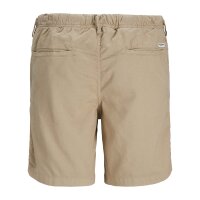 JACK&JONES Herren Bermudashorts, 2er Pack - JPSTJAIDEN CAMPAIGN HYBRID BONDI 2PK, kurze Hosen, einfarbig Dunkelblau/Beige S