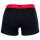 TOMMY HILFIGER mens boxer shorts, 3-pack - trunks, logo, cotton stretch Dark blue/red/white S (Small)