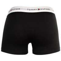 TOMMY HILFIGER mens boxer shorts, 3-pack - trunks, logo, cotton stretch Black/blue/white XL (X-Large)