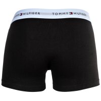 TOMMY HILFIGER mens boxer shorts, 3-pack - trunks, logo, cotton stretch Black/blue/green 2XL (XX-Large)