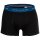 TOMMY HILFIGER Herren Boxershorts, 3er Pack - Trunks, Logo, Cotton Stretch Schwarz/Blau/Grün 2XL