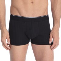CALIDA Herren Boxershorts - Pure & Style, Elastikbund, einfarbig Schwarz S (46/48)