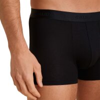 CALIDA Herren Boxershorts - Evolution, Softbund, einfarbig Schwarz L (52/54)