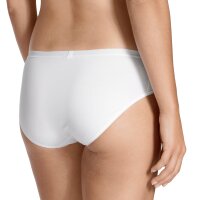 CALIDA Damen Slip - Natural Comfort, Regular Cut, einfarbig Weiß XXS (32/34)