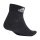 adidas unisex sneaker socks, 3-pack - Sportswear Thin No-Show, logo, single-coloured Black/Grey/White 40-42