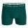 BJÖRN BORG Herren Boxershorts, 3er Pack - Cotton Stretch Boxer, Unterhose, Baumwolle Schwarz/Grün XL